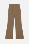 AMI ALEXANDRE MATTIUSSI FLARE FIT TROUSERS