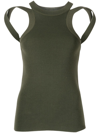 DION LEE COTTON LOOP TANK TOP