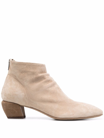 Officine Creative Sally 001 Ankle Boots In Nude