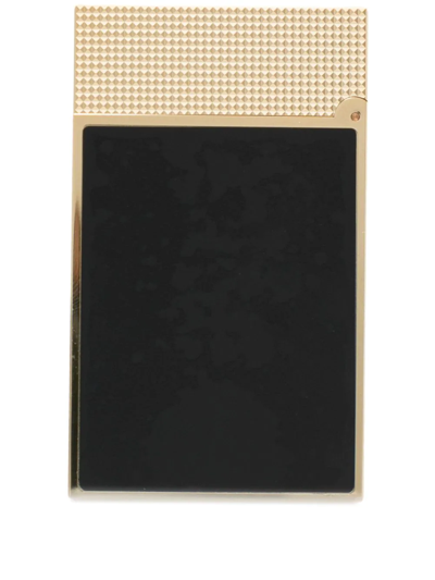 St Dupont Ligne 2 Two-tone Lighter In Gold