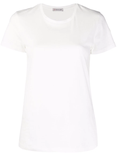 Moncler Short-sleeved T-shirt In White