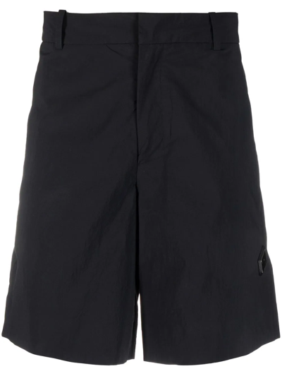 A-cold-wall* A Cold Wall Jogging Shorts With Logo Patch In Black