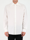 VALENTINO WHITE SHIRT WITH DOUBLE COLLAR