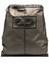 Diesel Logo-print Drawstring Backpack In Green