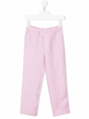 Paade Mode Elasticated-waistband Trousers In Pink