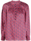 BA&SH FREJA FLORAL-PRINT BLOUSE