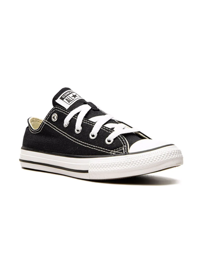 Converse Unisex Chuck Taylor All Star Low-top Sneakers - Toddler, Little Kid In Black/black
