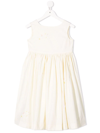 BONPOINT SLEEVELESS PLEATED-SKIRT DRESS