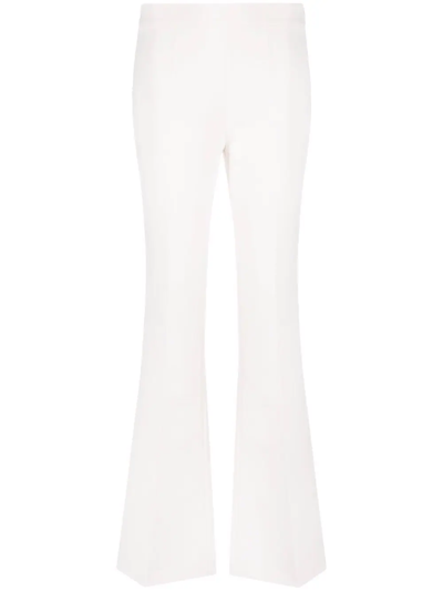Blanca Vita High-waisted Flared Trousers In Weiss