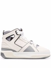 Just Don Unisex Courtside Basketball High-top Sneakers In Black