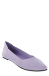 Mia Kerri Pointed Toe Flat In Lavender F