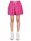 Isabel Marant Étoile Marant Étoile Woman Shorts & Bermuda Shorts Fuchsia Size 2 Cotton