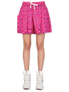 Isabel Marant Étoile Marant Étoile Woman Shorts & Bermuda Shorts Fuchsia Size 2 Cotton In Fuchsia