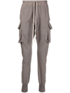 RICK OWENS DRKSHDW FOGACHINE CARGO TRACK PANTS