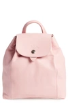 Longchamp Le Pliage Cuir Backpack In Girl