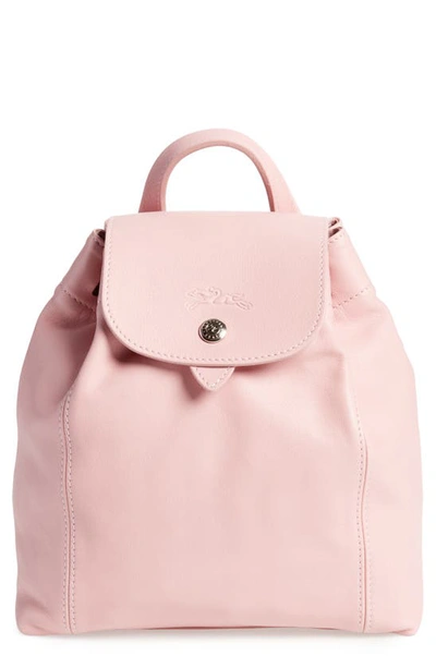 Longchamp Le Pliage Cuir Backpack In Girl