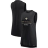 Fanatics Branded Black New Orleans Saints True Contender Tank Top In Black