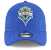 NEW ERA NEW ERA BLUE SEATTLE SOUNDERS FC KICK-OFF 39THIRTY FLEX HAT