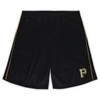 Majestic Fanatics Branded Black Pittsburgh Pirates Big & Tall Mesh Shorts In Black