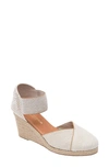 ANDRE ASSOUS ANOUKA ESPADRILLE WEDGE SANDAL