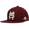 ADIDAS ORIGINALS ADIDAS MAROON MISSISSIPPI STATE BULLDOGS ON-FIELD BASEBALL FITTED HAT