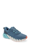 Hoka One One Gaviota 3 Running Shoe In Real Teal/ Aquarelle