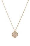 Ippolita Women's Stardust 18k Yellow Gold & 0.25 Tcw Diamond Medallion Pendant Necklace In Yellow Gold