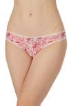 On Gossamer Triple Mesh Print Bikini In Bright Spot