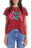 Mother 'the Sinful' Slogan Print T-shirt In Red