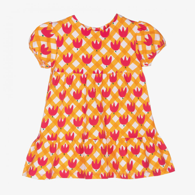 Agatha Ruiz De La Prada Babies'  Girls Orange Tulip Dress