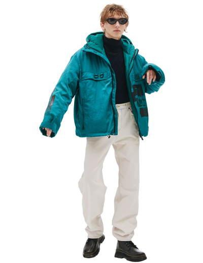 Enfants Riches Deprimes Theatre For Dogs Oversized Jacket In Blue