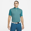 Nike Dri-fit Player Men's Golf Polo In Bright Spruce,brushed Silver