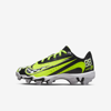Nike Vapor Ultrafly 4 Keystone Little/big Kids' Baseball Cleats In Black,white,volt