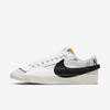 Nike Women's Blazer Low '77 Jumbo Shoes In White