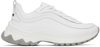 MSGM WHITE MINIMAL CHUNKY SOLE trainers