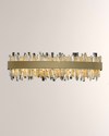 Allegri Crystal By Kalco Lighting Glacier 24" Led Bath Vanity Light