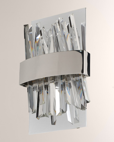 Allegri Crystal By Kalco Lighting Glacier 10" Led Wall Sconce