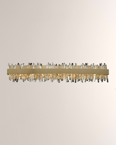 Allegri Crystal By Kalco Lighting Glacier 38" Led Bath Vanity Light