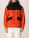 Woolrich Trek Tie Dye-print Windbreaker In Orange
