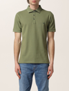 Fay T-shirts And Polos Green In 军绿色