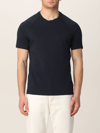 Aspesi Cotton T-shirt In Blue