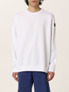 Paul & Shark Cotton Sweatshirt With Logo Patch In White