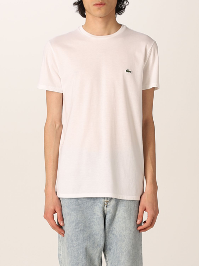 LACOSTE T-SHIRT LACOSTE MEN COLOR WHITE,351534001