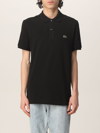 Lacoste Basic Polo Shirt With Logo In Black