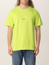 MSGM T-SHIRT WITH EMBROIDERED LOGO,c83504012