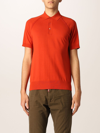 Paolo Pecora Polo Shirt  Men Color Orange