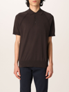 Paolo Pecora Polo Shirt  Men In Brown