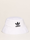 Adidas Originals Originals Washed Bucket Hat In White