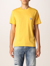 Carhartt T-shirt  Men Color Yellow