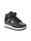 Troop Kids' Boy's Destroyer High-top Sneakers In Black Silver